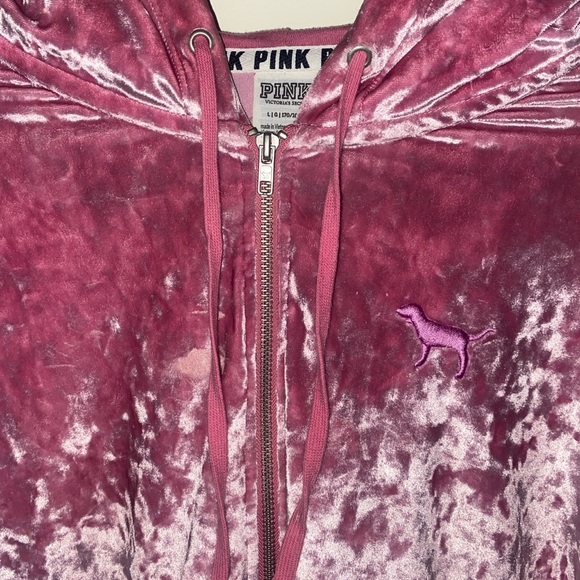 PINK Velvet Hoodie 🎀 - Picture 2 of 2